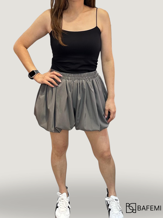 Balloon Hem Shorts